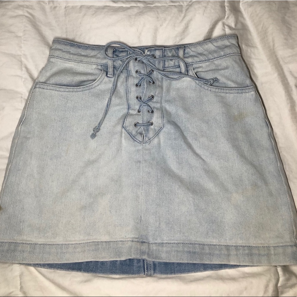 Pacsun Lace Up Skirt